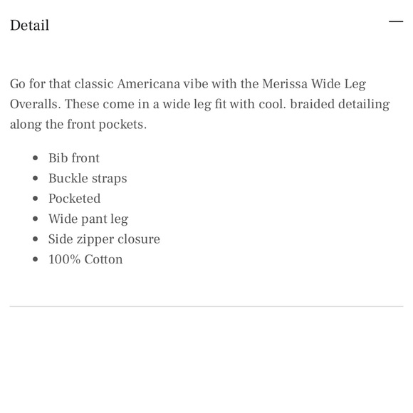 merissa wide leg overalls from Vici - Picture 4 of 8